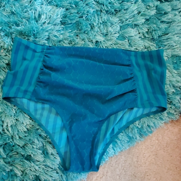 nwot women's 14 rosa faia high waist bikini bottom - Picture 1 of 4